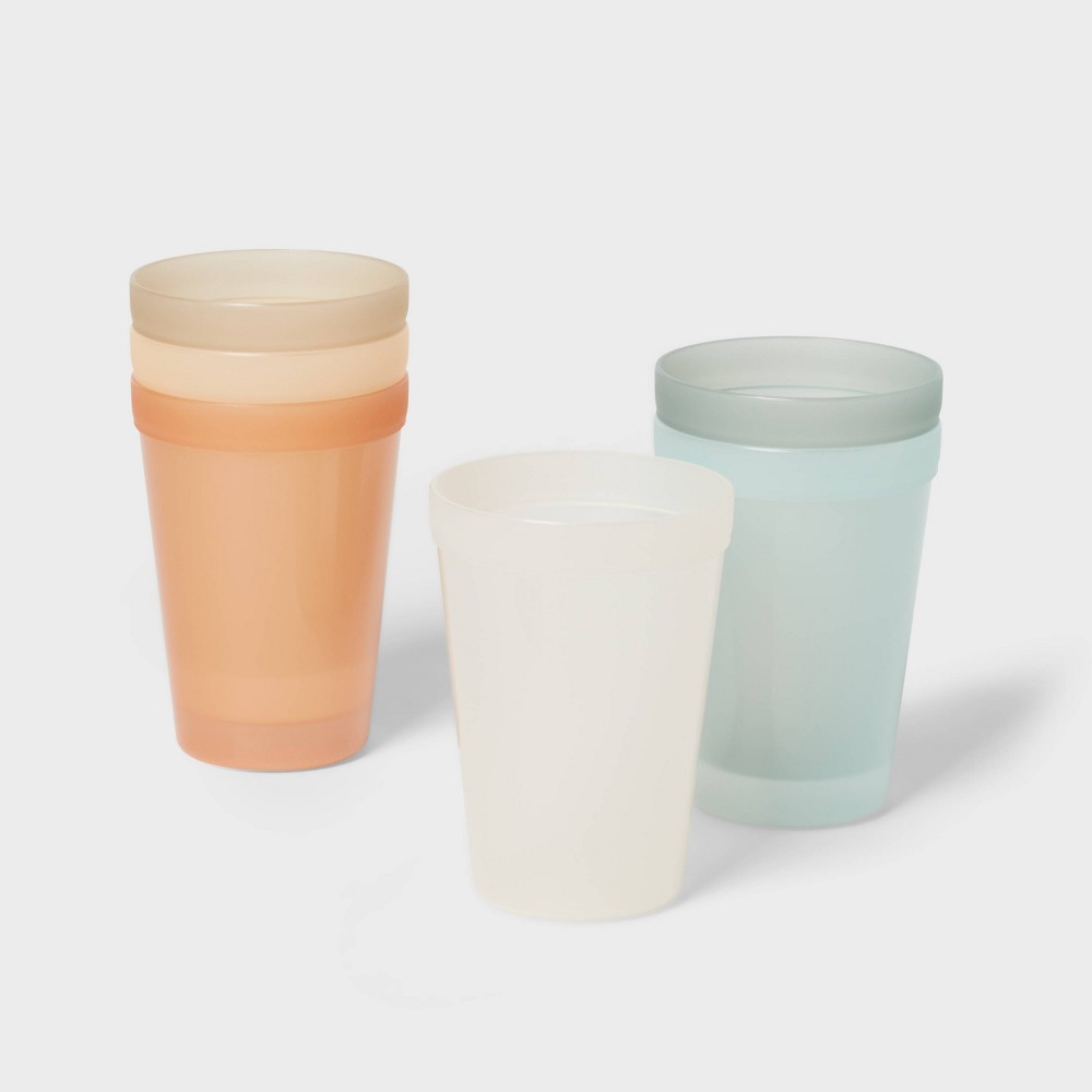 Photos - Glass Kids' 15 fl oz Plastic Tall Tumbler - Pillowfort™