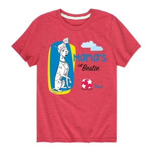 Boys' - 101 Dalmatians - Mommy's Lil Bestie Short Sleeve Graphic T-Shirt - 1 of 4