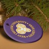 West Chester University Primary Logo Porcelain Holiday Christmas Tree Ornament - 4 of 4