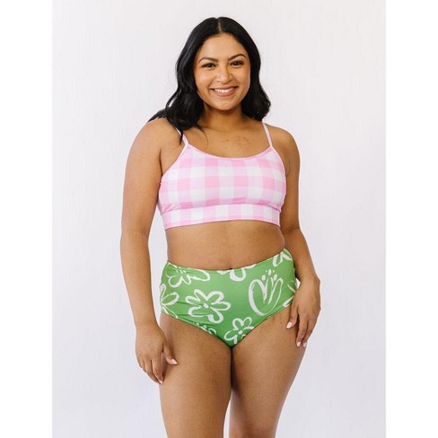 Lime Ricki Women's Clover Floral High-waist Bottom - Xxs : Target