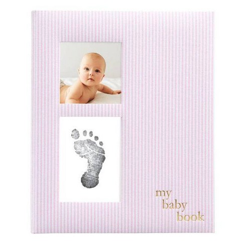 Pearhead hello Baby Baby Memory Book - Gray : Target