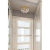 Elegant Lighting Kylie 12 inch flush mount in chrome - 2 of 4