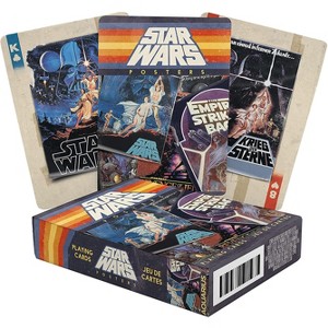Aquarius Puzzles Star Wars Movie Posters Playing Cards - 1 of 4