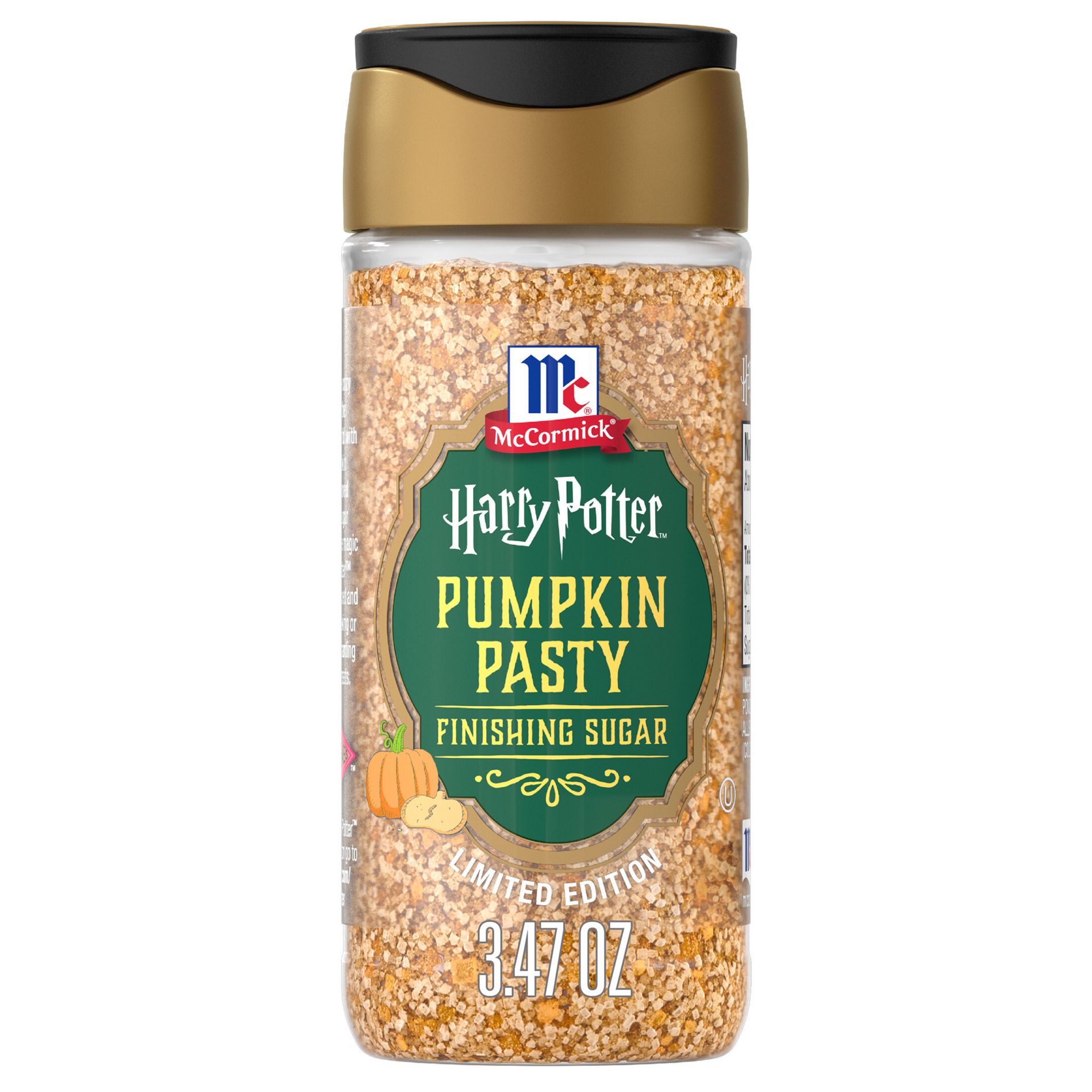McCormick Harry Potter Pumpkin Pasty Finishing Sugar - 3.47oz