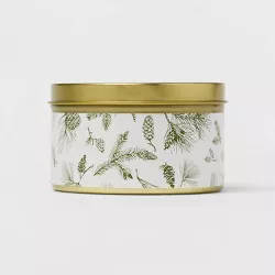 5oz Forest Fir Tin White Candle - Threshold™