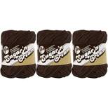 (Pack of 3) Lily Sugar'n Cream Yarn - Solids-Warm Brown
