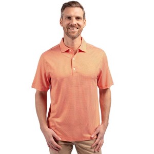 Cutter & Buck Forge Eco Double Stripe Stretch Recycled Mens Polo - 1 of 2
