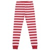Where's Waldo Stand Out In A Crowd Youth Girls Long Sleeve Shirt & Red & White Striped Sleep Pajama Pants Set - 3 of 4