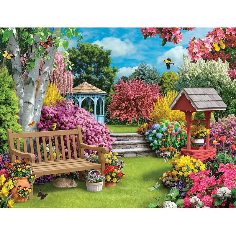 Springbrook Beautiful Blossoms 500 pc Jigsaw Puzzle, 1 of 4