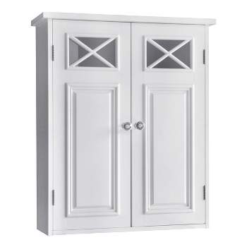 Teamson Home Dawson Two-Door Removable Wall Cabinet