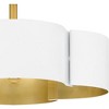 Quoizel Lighting Balsam 4 - Light Semi-Flush Mount in  White Lustre - 3 of 4