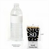 Big Dot of Happiness Adult 80th Birthday - Gold - Party Mini Favor Boxes - Birthday Party Treat Candy Boxes - Set of 12 - 2 of 4