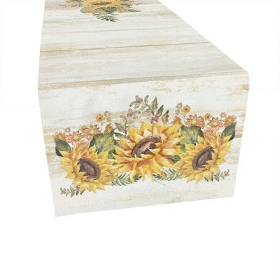 Laural Home Sunflower Farm Rectangle Table Runner