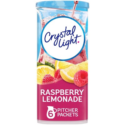 Crystal Light Raspberry Lemonade Drink Mix - 6pk/1.8oz