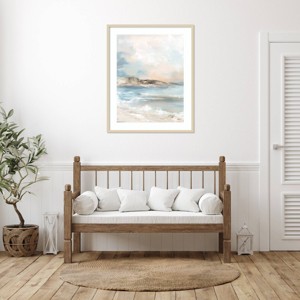 Amanti Art Along The Coast by Luna Mavis Wood Framed Wall Art Print - 1 of 4