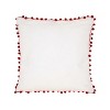 18"x18" Falala Embroidered Throw Pillow - National Tree Company - 4 of 4