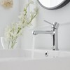 BWE Single Handle Single Hole Modern Bathroom Faucet Bathroom Drip-Free Vanity Sink Faucet - 2 of 4