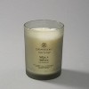 Frosted Glass Relax + Restore Lidded Jar Candle Light Gray 8.8oz - Mind & Body by Chesapeake Bay Candle: Herbal Sage, Sweet Mandarin - 4 of 4