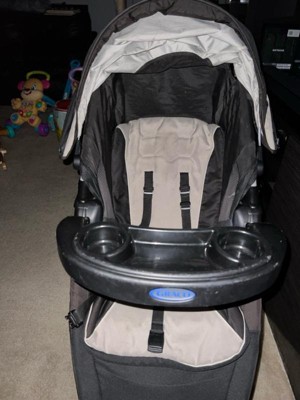 Graco Fastaction Fold Sport Click Connect Travel System With Snugride Infant Car Seat Gotham Target