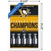 Trends International NHL Pittsburgh Penguins - Champions 23 Framed Wall Poster Prints - 3 of 4