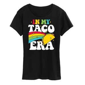 Women's - Instant Message - In My Taco Era Short Sleeve Graphic T-Shirt - 1 of 4