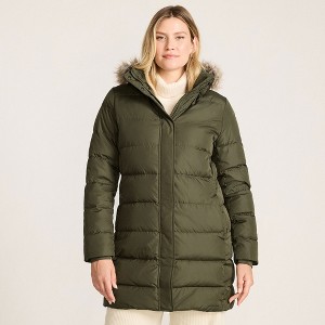 Lands' End Women's Max 600 Down Puffer Coat - 1 of 4