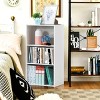 Costway 3 Tier Open Shelf Bookcase Multi-functional Storage Display Cabinet Furni White - 4 of 4