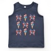 The Juniper Shop Patriotic Ice Cream Stacked Coquette Youth Tank Top - 3 of 4