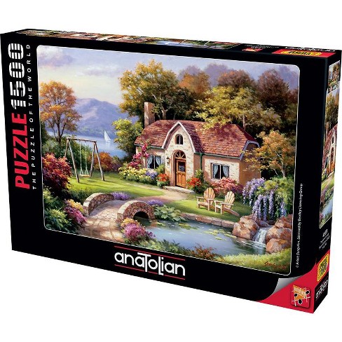 Anatolian Stone Bridge Cotage 1500 Pc Jigsaw Puzzle 4559 : Target