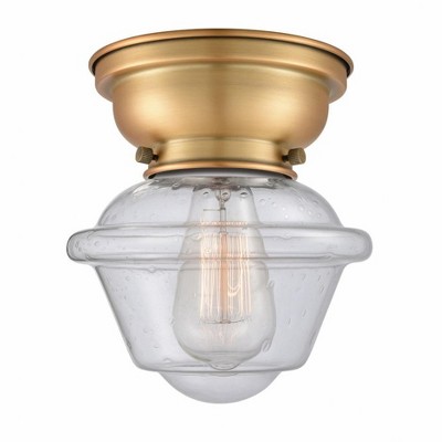 Oxford - 1 Light Flush Mount In Traditional Style-7.15 Inches Tall and 7.5 Inches Wide