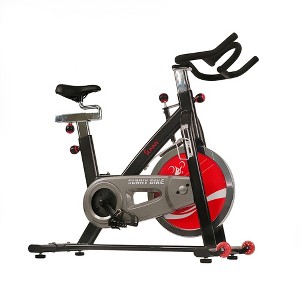 Sunny Health & Fitness Belt Drive Indoor Cycling Exercise Bike - 1 of 4