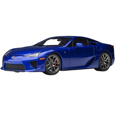 Lexus LFA Pearl Blue Metallic 1/18 Model Car by Autoart