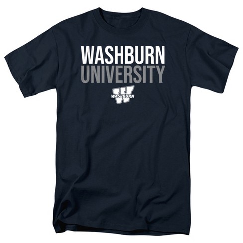 Washburn University Official State Shape Adult T Shirt, State Shape - image 1 of 4