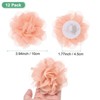 Unique Bargains Mesh Fabric Full Chiffon Flowers for DIY 12 Pcs - 3 of 4