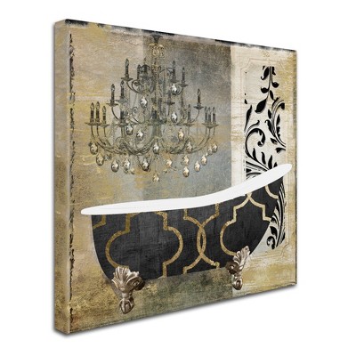 Trademark Fine Art -Color Bakery 'Paris Bath II' Canvas Art