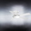 Urban Ambiance Luxury Traditional Indoor Ceiling Fan,  11.6"H x 52"W,  White, UHP9232 - 4 of 4