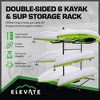 Elevate Outdoor Double-Sided Freestanding Storage Rack for 6 Kayaks or SUPs - 2 of 4