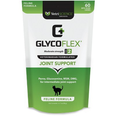 Vetriscience Laboratories GlycoFlex Stage II Joint Support Cat Chews, 60 chews