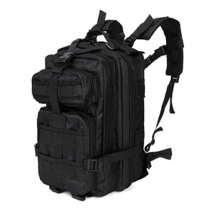 Generic Backpack for Men Small Military Molle Backpack 30L Assault Pack Rucking Backpack for for Hiking Camping Travel Fishing Outdoors (Black) - 1 of 4