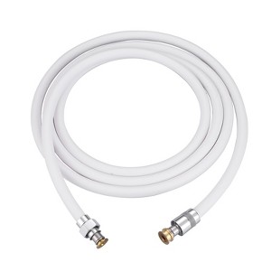 WOWOW PVC 63 in. Shower Head Hose in Matte Black - 1 of 4