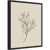 Amanti Art Line Drawn Flowers 1 by Border Bloom Canvas Wall Art Print Framed 16 x 20-in. - 3 of 4