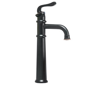 BWE Waterfall Single Hole Single-Handle Vessel Bathroom Faucet With Pop-up Drain Assembly - 1 of 4