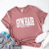 Simply Sage Market Gym Hair Varsity Short Sleeve Tee - 3 of 4