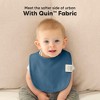 KeaBabies 8pk Organic Quin Baby Bibs for Drooling and Teething Toddler Boys, Cotton Drool Bibs for Newborn Baby Girls - 2 of 4