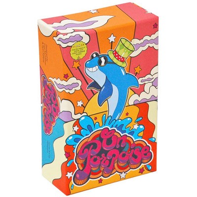 Dolphin Hat Games On Porpoise Card Game, Fast-Paced Strategy, Ages 8+, 3-6 Players