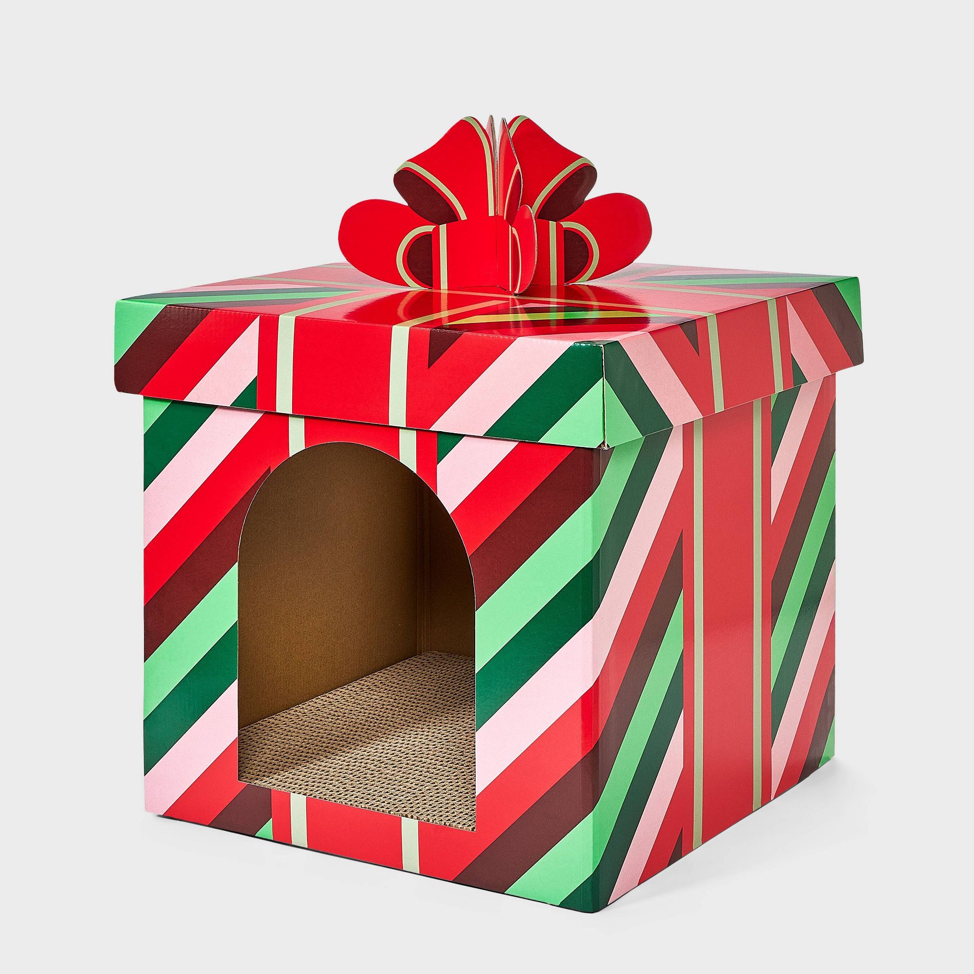 Present Shaped Cat Scratcher - 19.88" - Boots & Barkley™