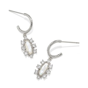 Kendra Scott Emma Crystal Framed Huggie Earring - 1 of 1