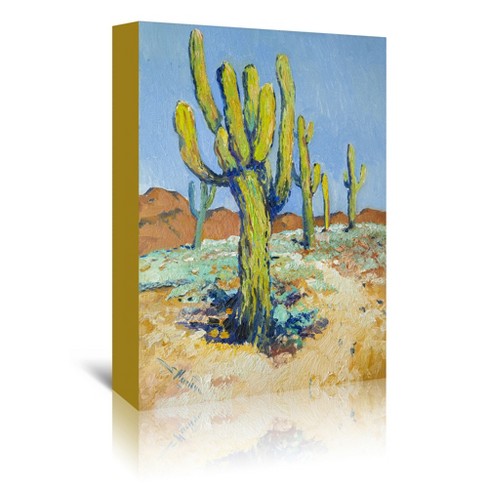 Desert Gold Cactus Contact Paper