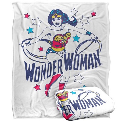 Dc Wonder Stars Silky Touch Super Soft Throw Blanket 50