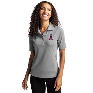 Los Angeles Angels Cutter & Buck Virtue Eco Pique Recycled Womens Polo - 1 of 1